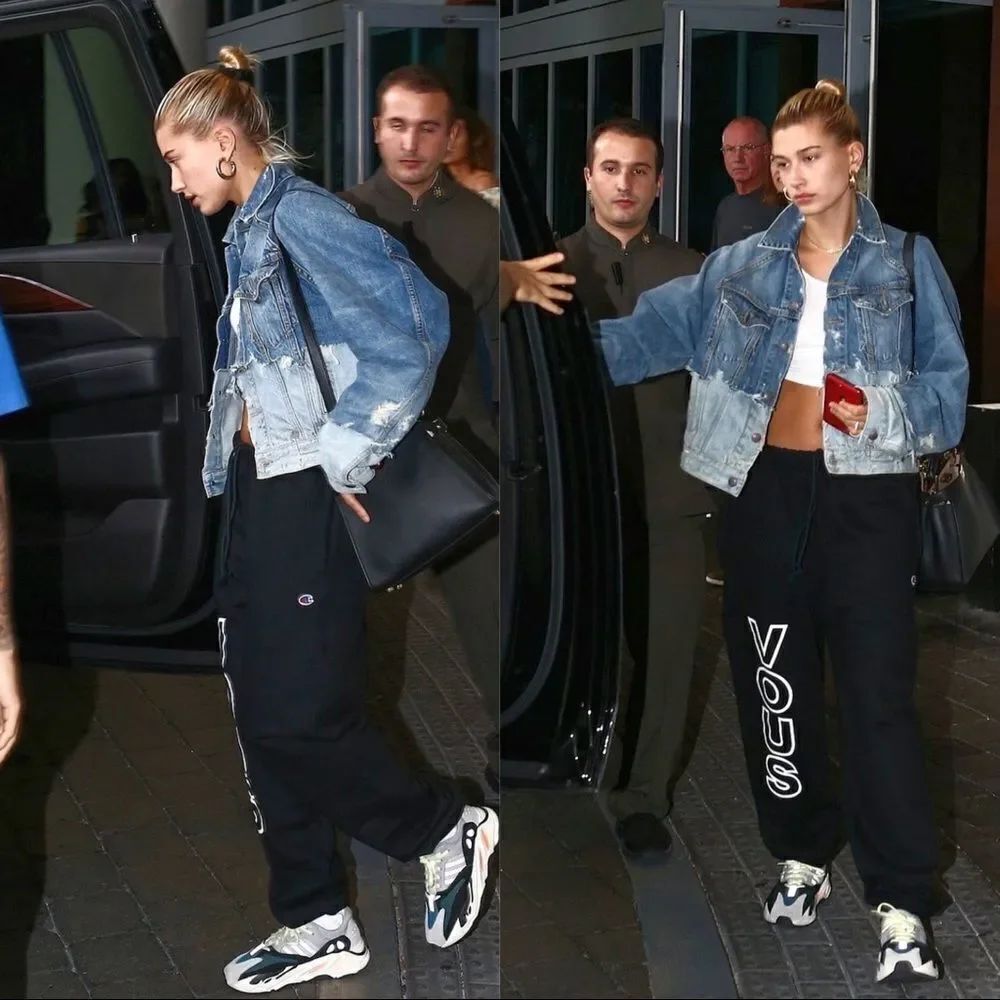 R13 Double Shredded Raglan Trucker Denim Jacket